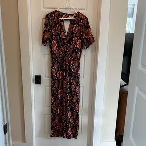 NWT Anthropologie Porridge floral jumpsuit sz Small